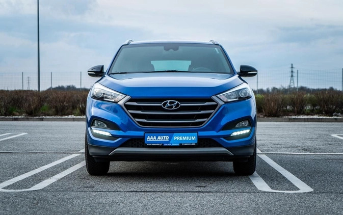 Hyundai Tucson cena 79500 przebieg: 80334, rok produkcji 2018 z Zduny małe 407
